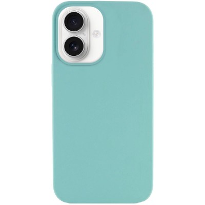Чохол Silicone Case Full Protective (AA) NO LOGO для Apple iPhone 16 (6.1") Бірюзовий / Marine Green Чохол Silicone Case Full Protective (AA) NO LOGO для Apple iPhone 16 (6.1") Бірюзовий / Marine Green