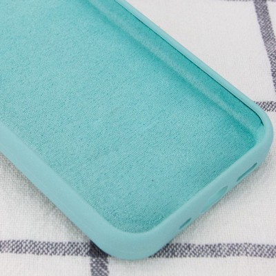 Чохол Silicone Case Full Protective (AA) NO LOGO для Apple iPhone 16 (6.1") Бірюзовий / Marine Green Чохол Silicone Case Full Protective (AA) NO LOGO для Apple iPhone 16 (6.1") Бірюзовий / Marine Green