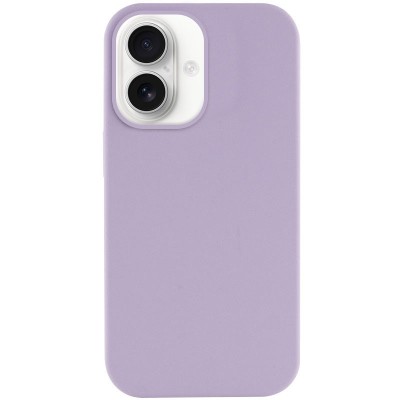 Чохол Silicone Case Full Protective (AA) NO LOGO для Apple iPhone 16 (6.1") Бузковий / Lilac Чохол Silicone Case Full Protective (AA) NO LOGO для Apple iPhone 16 (6.1") Бузковий / Lilac