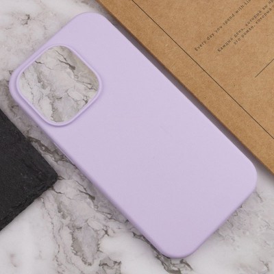 Чохол Silicone Case Full Protective (AA) NO LOGO для Apple iPhone 16 (6.1") Бузковий / Lilac Чохол Silicone Case Full Protective (AA) NO LOGO для Apple iPhone 16 (6.1") Бузковий / Lilac