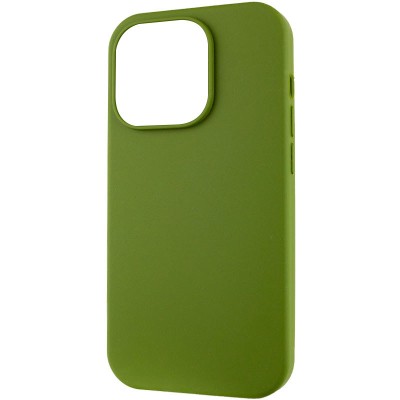 Чохол Silicone Case Full Protective (AA) NO LOGO для Apple iPhone 16 (6.1") Зелений / Dark Olive Чохол Silicone Case Full Protective (AA) NO LOGO для Apple iPhone 16 (6.1") Зелений / Dark Olive