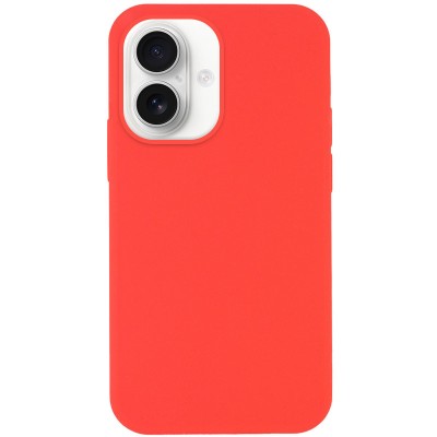 Чохол Silicone Case Full Protective (AA) NO LOGO для Apple iPhone 16 (6.1") Кавуновий / Watermelon red Чохол Silicone Case Full Protective (AA) NO LOGO для Apple iPhone 16 (6.1") Кавуновий / Watermelon red