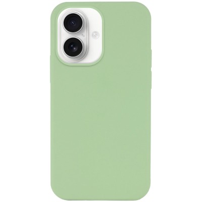 Чохол Silicone Case Full Protective (AA) NO LOGO для Apple iPhone 16 (6.1") М'ятний / Mint Чохол Silicone Case Full Protective (AA) NO LOGO для Apple iPhone 16 (6.1") М'ятний / Mint