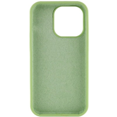 Чохол Silicone Case Full Protective (AA) NO LOGO для Apple iPhone 16 (6.1") М'ятний / Mint Чохол Silicone Case Full Protective (AA) NO LOGO для Apple iPhone 16 (6.1") М'ятний / Mint
