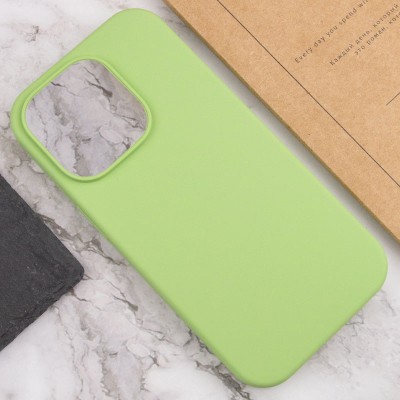 Чохол Silicone Case Full Protective (AA) NO LOGO для Apple iPhone 16 (6.1") М'ятний / Mint Чохол Silicone Case Full Protective (AA) NO LOGO для Apple iPhone 16 (6.1") М'ятний / Mint