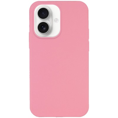Чохол Silicone Case Full Protective (AA) NO LOGO для Apple iPhone 16 (6.1") Рожевий / Light pink Чохол Silicone Case Full Protective (AA) NO LOGO для Apple iPhone 16 (6.1") Рожевий / Light pink
