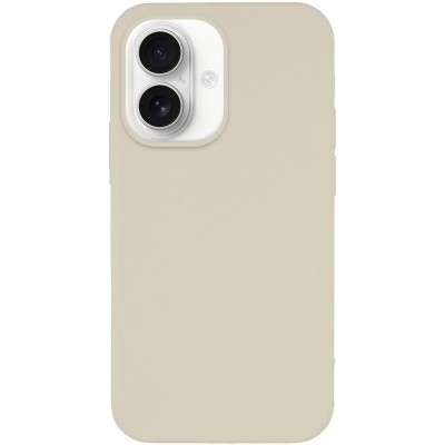 Чохол Silicone Case Full Protective (AA) NO LOGO для Apple iPhone 16 Plus (6.7") Бежевий / Antigue White Чохол Silicone Case Full Protective (AA) NO LOGO для Apple iPhone 16 Plus (6.7") Бежевий / Antigue White