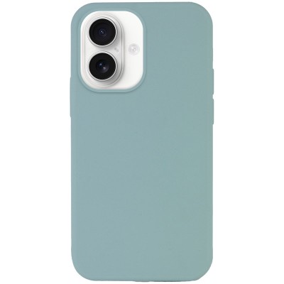 Чохол Silicone Case Full Protective (AA) NO LOGO для Apple iPhone 16 Plus (6.7") Бірюзовий / Turquoise Чохол Silicone Case Full Protective (AA) NO LOGO для Apple iPhone 16 Plus (6.7") Бірюзовий / Turquoise