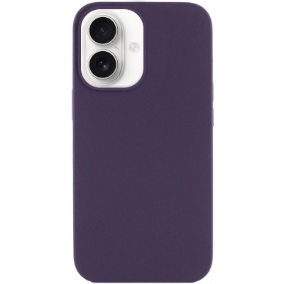 Чохол Silicone Case Full Protective (AA) NO LOGO для Apple iPhone 16 Plus (6.7") Фіолетовий / Elderberry