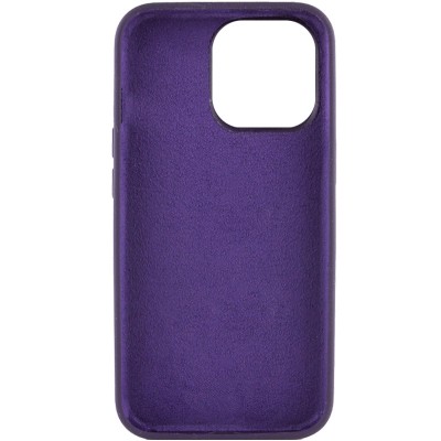 Чохол Silicone Case Full Protective (AA) NO LOGO для Apple iPhone 16 Plus (6.7") Фіолетовий / Elderberry