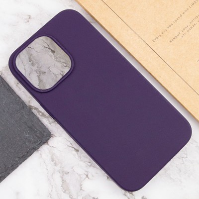 Чохол Silicone Case Full Protective (AA) NO LOGO для Apple iPhone 16 Plus (6.7") Фіолетовий / Elderberry