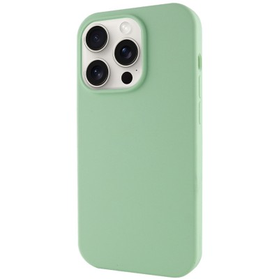 Чохол Silicone Case Full Protective (AA) NO LOGO для Apple iPhone 16 Pro (6.3") Зелений / Pistachio Чохол Silicone Case Full Protective (AA) NO LOGO для Apple iPhone 16 Pro (6.3") Зелений / Pistachio