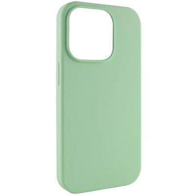 Чохол Silicone Case Full Protective (AA) NO LOGO для Apple iPhone 16 Pro (6.3") Зелений / Pistachio Чохол Silicone Case Full Protective (AA) NO LOGO для Apple iPhone 16 Pro (6.3") Зелений / Pistachio