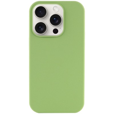 Чохол Silicone Case Full Protective (AA) NO LOGO для Apple iPhone 16 Pro (6.3") М'ятний / Mint Чохол Silicone Case Full Protective (AA) NO LOGO для Apple iPhone 16 Pro (6.3") М'ятний / Mint