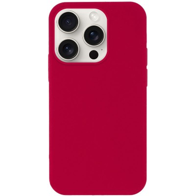 Чохол Silicone Case Full Protective (AA) NO LOGO для Apple iPhone 16 Pro (6.3") Червоний / Rose Red Чохол Silicone Case Full Protective (AA) NO LOGO для Apple iPhone 16 Pro (6.3") Червоний / Rose Red