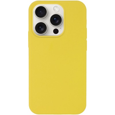 Чохол Silicone Case Full Protective (AA) NO LOGO для Apple iPhone 16 Pro Max (6.9") Жовтий / Yellow Чохол Silicone Case Full Protective (AA) NO LOGO для Apple iPhone 16 Pro Max (6.9") Жовтий / Yellow