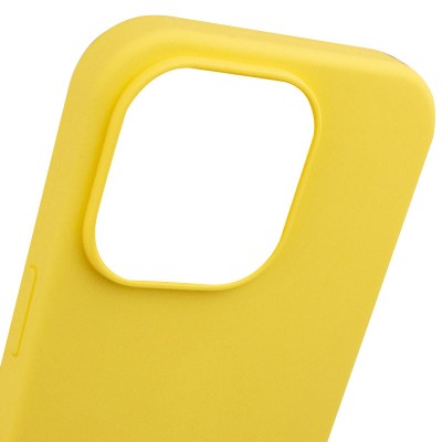 Чохол Silicone Case Full Protective (AA) NO LOGO для Apple iPhone 16 Pro Max (6.9") Жовтий / Yellow Чохол Silicone Case Full Protective (AA) NO LOGO для Apple iPhone 16 Pro Max (6.9") Жовтий / Yellow