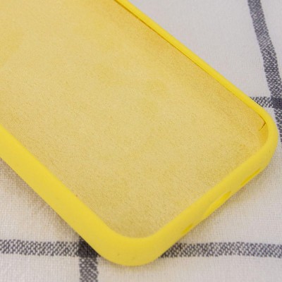 Чохол Silicone Case Full Protective (AA) NO LOGO для Apple iPhone 16 Pro Max (6.9") Жовтий / Yellow Чохол Silicone Case Full Protective (AA) NO LOGO для Apple iPhone 16 Pro Max (6.9") Жовтий / Yellow
