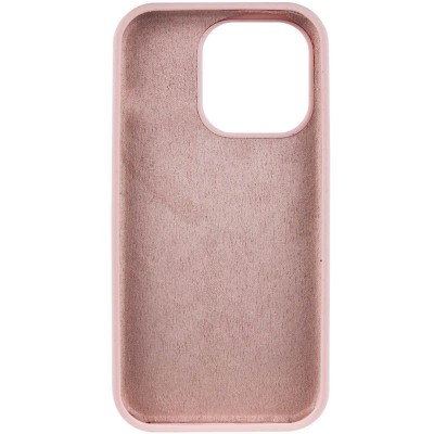 Чохол Silicone Case Full Protective (AA) NO LOGO для Apple iPhone 16 Pro Max (6.9") Рожевий / Chalk Pink Чохол Silicone Case Full Protective (AA) NO LOGO для Apple iPhone 16 Pro Max (6.9") Рожевий / Chalk Pink