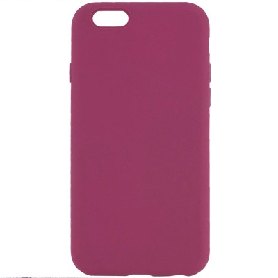 Чохол Silicone Case Full Protective (AA) NO LOGO для Apple iPhone 6/6s (4.7") Червоний / Rose Red Чохол Silicone Case Full Protective (AA) NO LOGO для Apple iPhone 6/6s (4.7") Червоний / Rose Red
