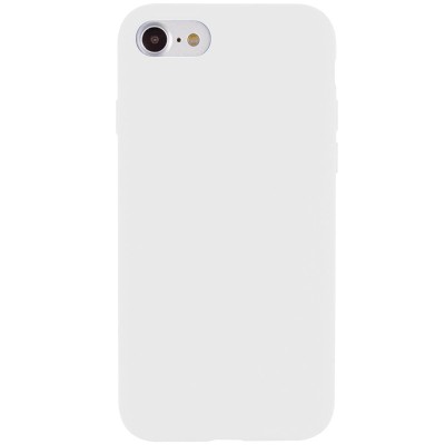 Чохол Silicone Case Full Protective (AA) NO LOGO для Apple iPhone SE (2020) Білий / White