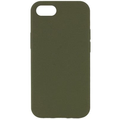 Чохол Silicone Case Full Protective (AA) NO LOGO для Apple iPhone SE (2020) Зелений / Dark Olive Чохол Silicone Case Full Protective (AA) NO LOGO для Apple iPhone SE (2020) Зелений / Dark Olive