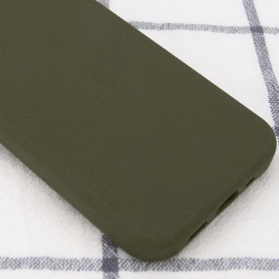 Чохол Silicone Case Full Protective (AA) NO LOGO для Apple iPhone SE (2020) Зелений / Dark Olive Чохол Silicone Case Full Protective (AA) NO LOGO для Apple iPhone SE (2020) Зелений / Dark Olive