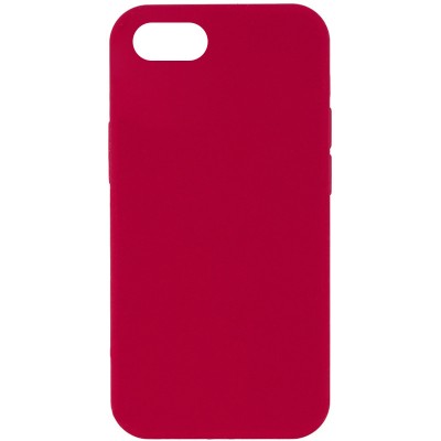 Чохол Silicone Case Full Protective (AA) NO LOGO для Apple iPhone SE (2020) Червоний / Rose Red Чохол Silicone Case Full Protective (AA) NO LOGO для Apple iPhone SE (2020) Червоний / Rose Red