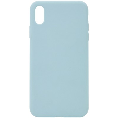 Чохол Silicone Case Full Protective (AA) NO LOGO для Apple iPhone X / XS (5.8") Бірюзовий / Turquoise Чохол Silicone Case Full Protective (AA) NO LOGO для Apple iPhone X / XS (5.8") Бірюзовий / Turquoise
