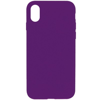 Чохол Silicone Case Full Protective (AA) NO LOGO для Apple iPhone X / XS (5.8") Фіолетовий / Ultra Violet Чохол Silicone Case Full Protective (AA) NO LOGO для Apple iPhone X / XS (5.8") Фіолетовий / Ultra Violet