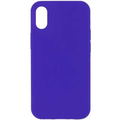 Чохол Silicone Case Full Protective (AA) NO LOGO для Apple iPhone XR (6.1") Фіолетовий / Ultra Violet Чохол Silicone Case Full Protective (AA) NO LOGO для Apple iPhone XR (6.1") Фіолетовий / Ultra Violet