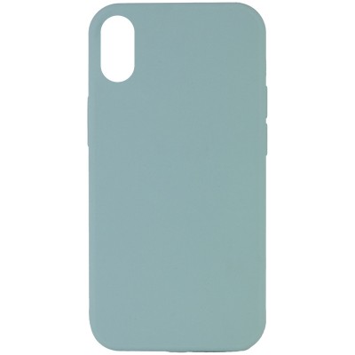 Чохол Silicone Case Full Protective (AA) NO LOGO для Apple iPhone XS Max (6.5") Бірюзовий / Turquoise Чохол Silicone Case Full Protective (AA) NO LOGO для Apple iPhone XS Max (6.5") Бірюзовий / Turquoise