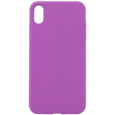 Чохол Silicone Case Full Protective (AA) NO LOGO для Apple iPhone XS Max (6.5") Фіолетовий / Grape Чохол Silicone Case Full Protective (AA) NO LOGO для Apple iPhone XS Max (6.5") Фіолетовий / Grape