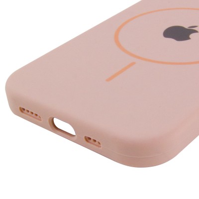 Чохол Silicone Case Full Protective (AA) with MagSafe для Apple iPhone 11 (6.1") Рожевий / Pink Sand Чохол Silicone Case Full Protective (AA) with MagSafe для Apple iPhone 11 (6.1") Рожевий / Pink Sand
