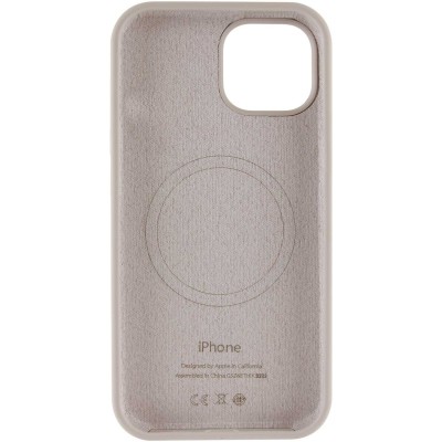 Чохол Silicone Case Full Protective (AA) with MagSafe для Apple iPhone 11 (6.1") Сірий / Light Grey Чохол Silicone Case Full Protective (AA) with MagSafe для Apple iPhone 11 (6.1") Сірий / Light Grey