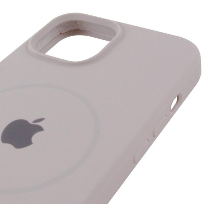Чохол Silicone Case Full Protective (AA) with MagSafe для Apple iPhone 11 (6.1") Сірий / Light Grey Чохол Silicone Case Full Protective (AA) with MagSafe для Apple iPhone 11 (6.1") Сірий / Light Grey