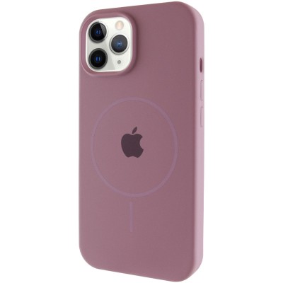 Чохол Silicone Case Full Protective (AA) with MagSafe для Apple iPhone 11 Pro (5.8") Ліловий / Lilac Pride