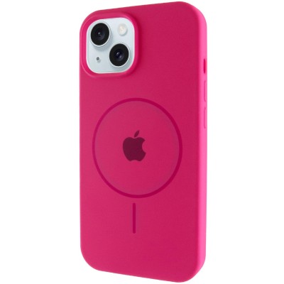 Чохол Silicone Case Full Protective (AA) with MagSafe для Apple iPhone 13 (6.1") Малиновий / Dragon Fruit Чохол Silicone Case Full Protective (AA) with MagSafe для Apple iPhone 13 (6.1") Малиновий / Dragon Fruit