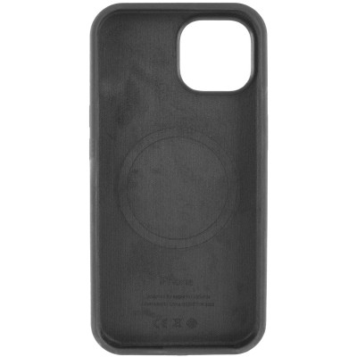 Чохол Silicone Case Full Protective (AA) with MagSafe для Apple iPhone 13 (6.1") Чорний / Black Чохол Silicone Case Full Protective (AA) with MagSafe для Apple iPhone 13 (6.1") Чорний / Black