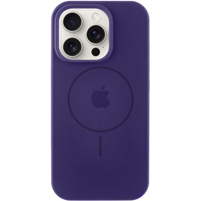 Чохол Silicone Case Full Protective (AA) with MagSafe для Apple iPhone 13 Pro Max (6.7") Фіолетовий / Elderberry Чохол Silicone Case Full Protective (AA) with MagSafe для Apple iPhone 13 Pro Max (6.7") Фіолетовий / Elderberry