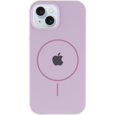 Чохол Silicone Case Full Protective (AA) with MagSafe для Apple iPhone 14 (6.1") Бузковий / Lilac Чохол Silicone Case Full Protective (AA) with MagSafe для Apple iPhone 14 (6.1") Бузковий / Lilac