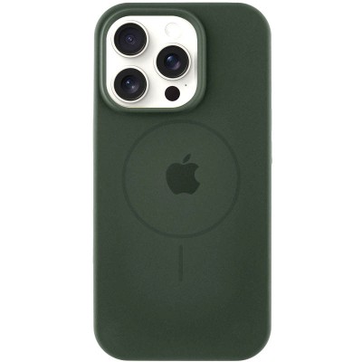 Чохол Silicone Case Full Protective (AA) with MagSafe для Apple iPhone 14 Pro (6.1") Зелений / Cyprus Green Чохол Silicone Case Full Protective (AA) with MagSafe для Apple iPhone 14 Pro (6.1") Зелений / Cyprus Green