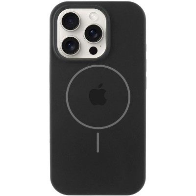Чохол Silicone Case Full Protective (AA) with MagSafe для Apple iPhone 14 Pro (6.1") Чорний / Black Чохол Silicone Case Full Protective (AA) with MagSafe для Apple iPhone 14 Pro (6.1") Чорний / Black