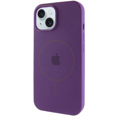 Чохол Silicone Case Full Protective (AA) with MagSafe для Apple iPhone 15 Plus (6.7") Фіолетовий / Amethyst Чохол Silicone Case Full Protective (AA) with MagSafe для Apple iPhone 15 Plus (6.7") Фіолетовий / Amethyst