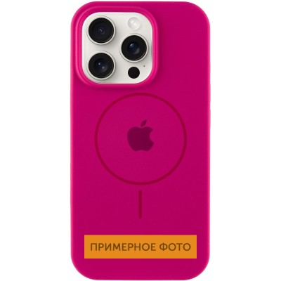 Чохол Silicone Case Full Protective (AA) with MagSafe для Apple iPhone 16 Plus (6.7") Малиновий / Dragon Fruit Чохол Silicone Case Full Protective (AA) with MagSafe для Apple iPhone 16 Plus (6.7") Малиновий / Dragon Fruit