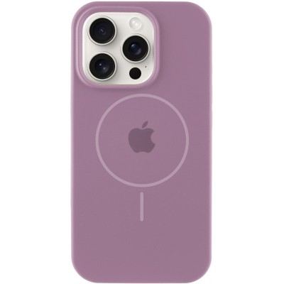 Чохол Silicone Case Full Protective (AA) with MagSafe для Apple iPhone 16 Pro (6.3") Ліловий / Lilac Pride Чохол Silicone Case Full Protective (AA) with MagSafe для Apple iPhone 16 Pro (6.3") Ліловий / Lilac Pride