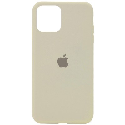 Чохол Silicone Case Full Protective (AA) для Apple iPhone 11 (6.1") Бежевий / Antigue White Чохол Silicone Case Full Protective (AA) для Apple iPhone 11 (6.1") Бежевий / Antigue White