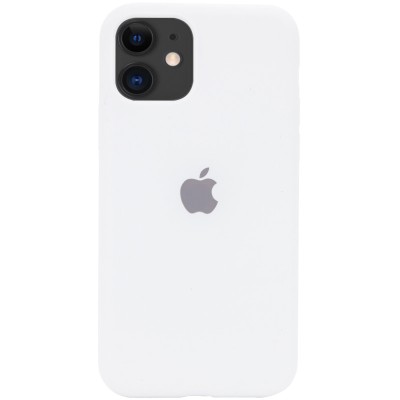 Чохол Silicone Case Full Protective (AA) для Apple iPhone 11 (6.1") Білий / White Чохол Silicone Case Full Protective (AA) для Apple iPhone 11 (6.1") Білий / White