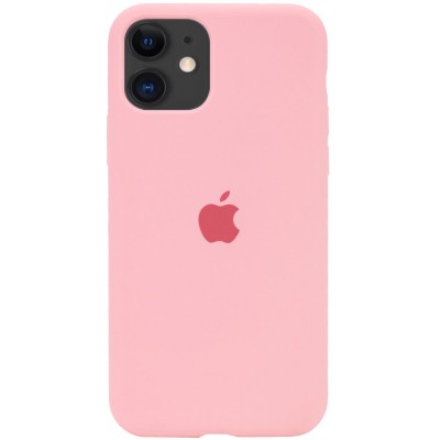 Чохол Silicone Case Full Protective (AA) для Apple iPhone 11 (6.1") Рожевий / Pink Чохол Silicone Case Full Protective (AA) для Apple iPhone 11 (6.1") Рожевий / Pink