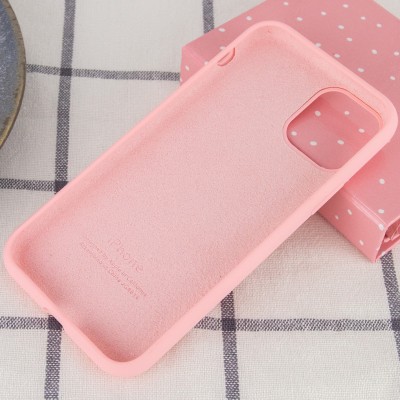 Чохол Silicone Case Full Protective (AA) для Apple iPhone 11 (6.1") Рожевий / Pink Чохол Silicone Case Full Protective (AA) для Apple iPhone 11 (6.1") Рожевий / Pink
